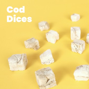 All Too Good Freeze-Dried Treats Cod Dices 60g